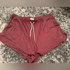 The North Face Women's Maroon Athletic Shorts